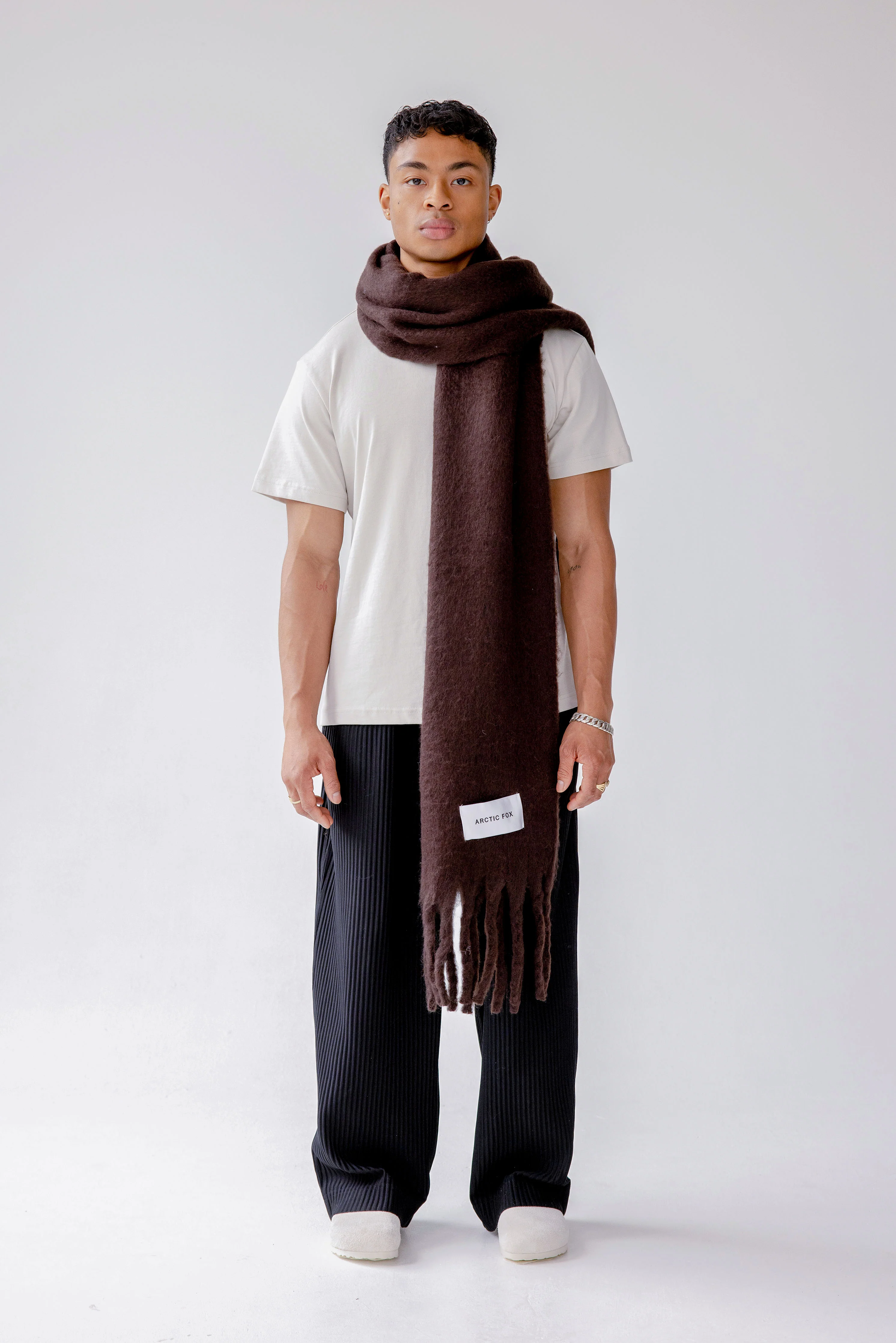 The Reykjavik Scarf - Ground Coffee - Image 7