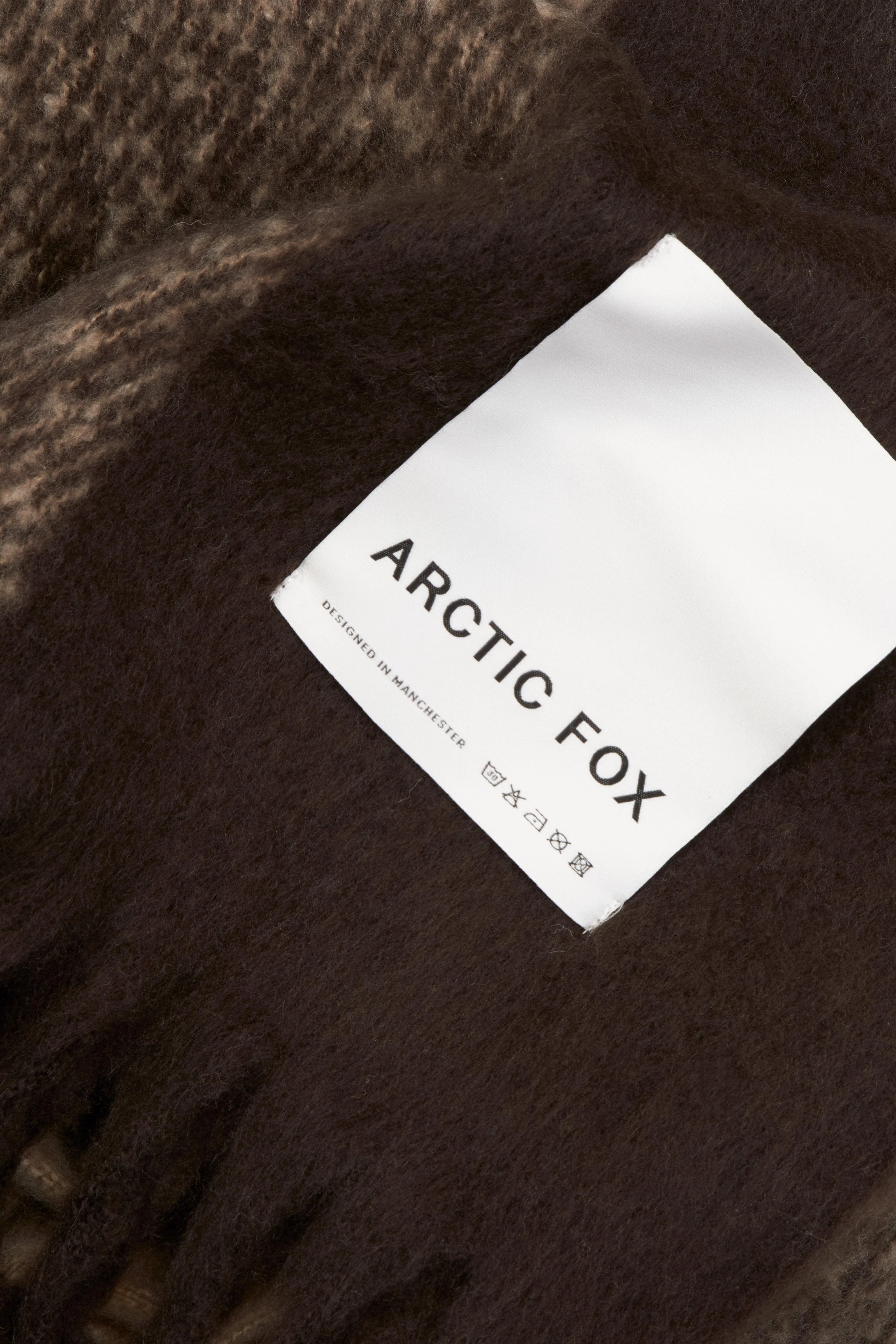 The Reykjavik Throw - Dark Earth Brown - Image 7